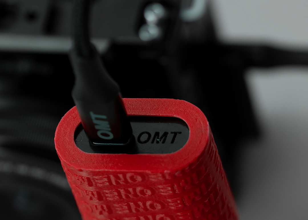 ONE MORE TIME RED POWER BANK WITH USB-C