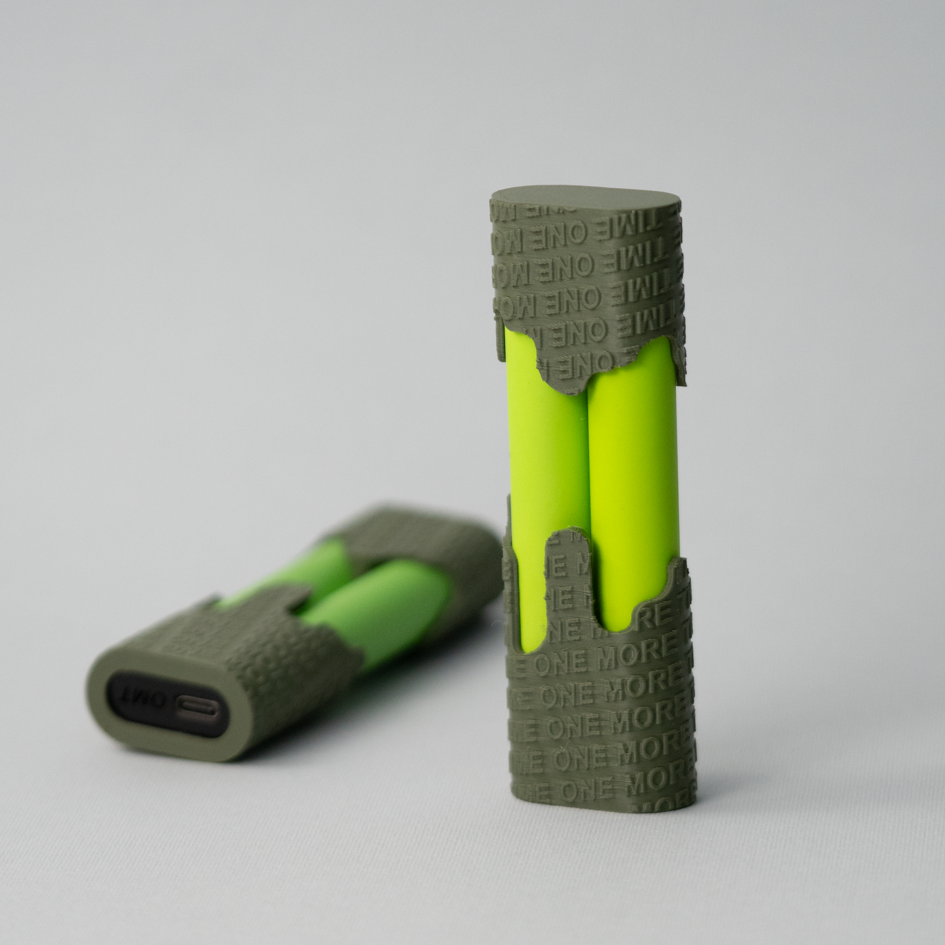 One More Night V4| Eco Power Bank| Green & Dark Green – One More Time